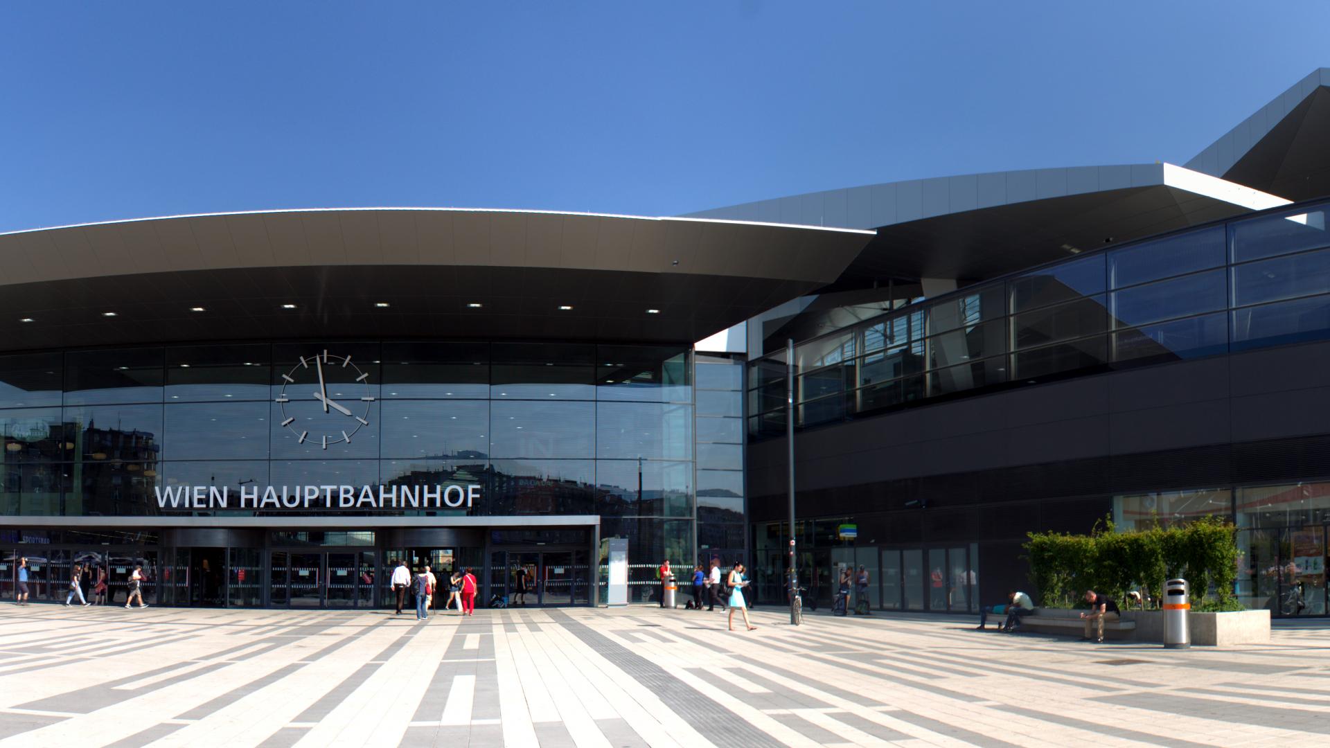 Wien Hauptbahnhof Eingang Wiedner Gürtel