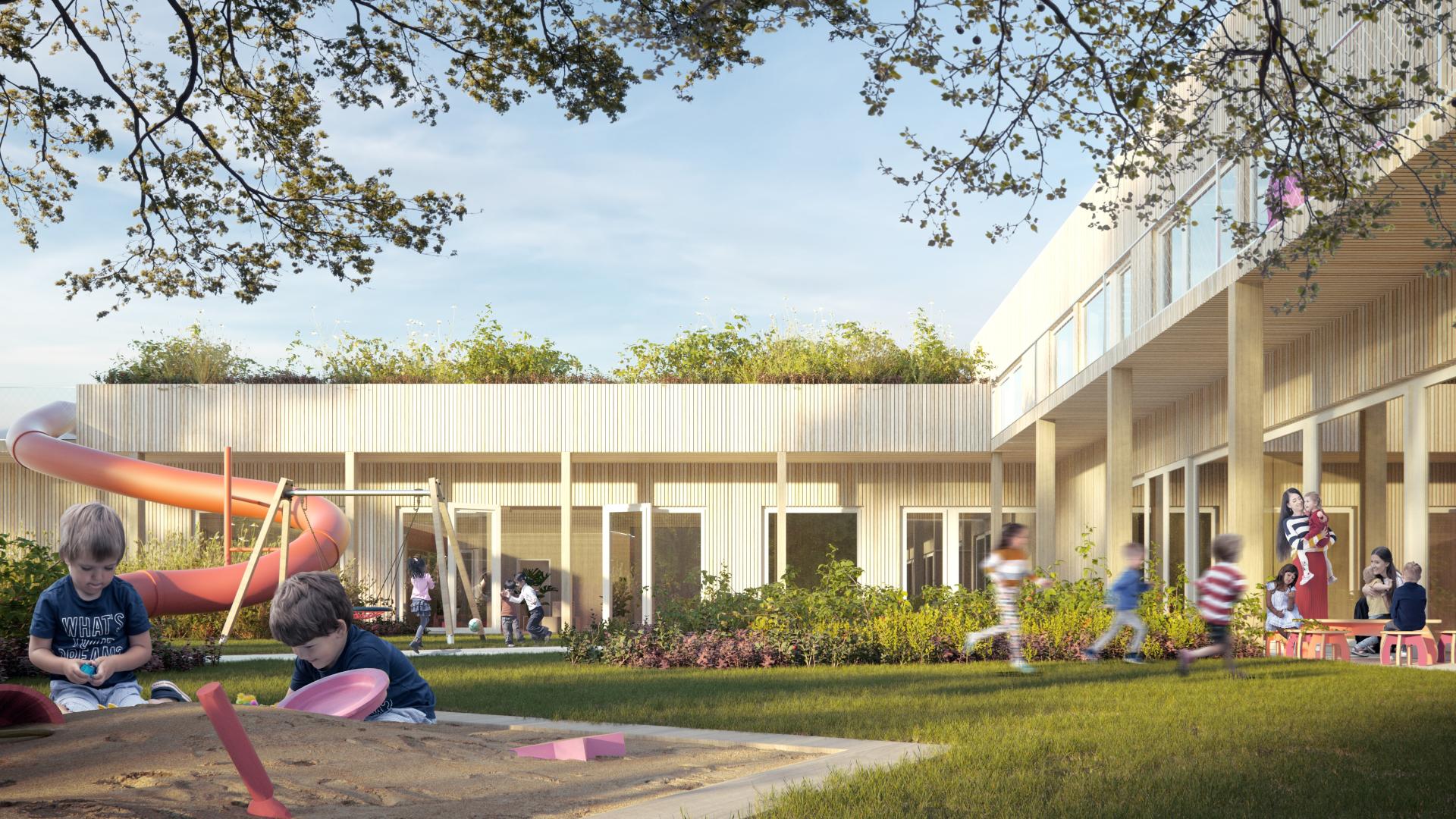 Ansicht Kindergarten