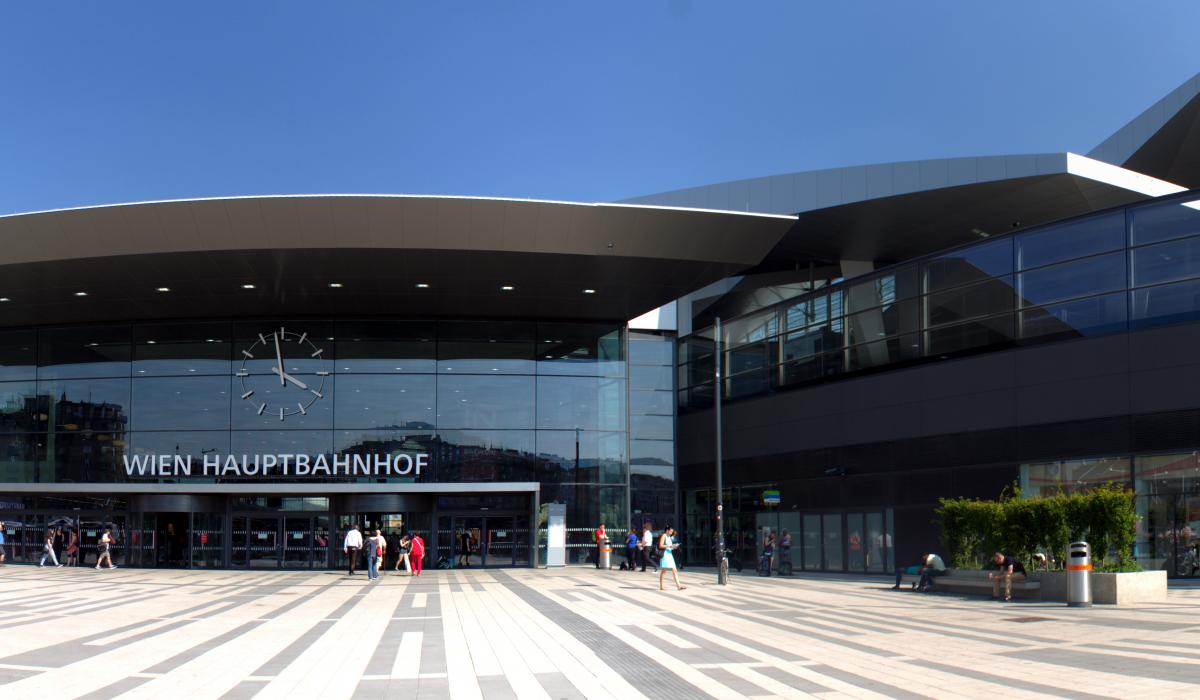 Wien Hauptbahnhof Eingang Wiedner Gürtel