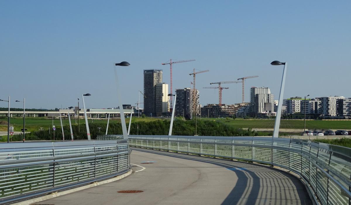 Mayrederbrücke bei der Seestadt