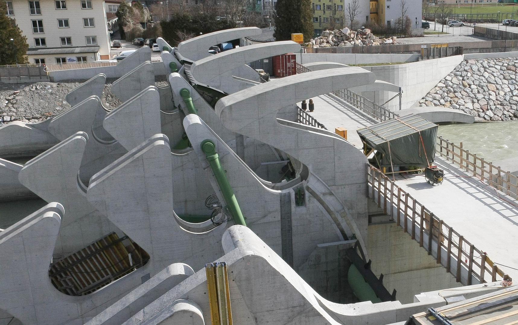 Wasserkraftwerk Sohlstufe Lehen