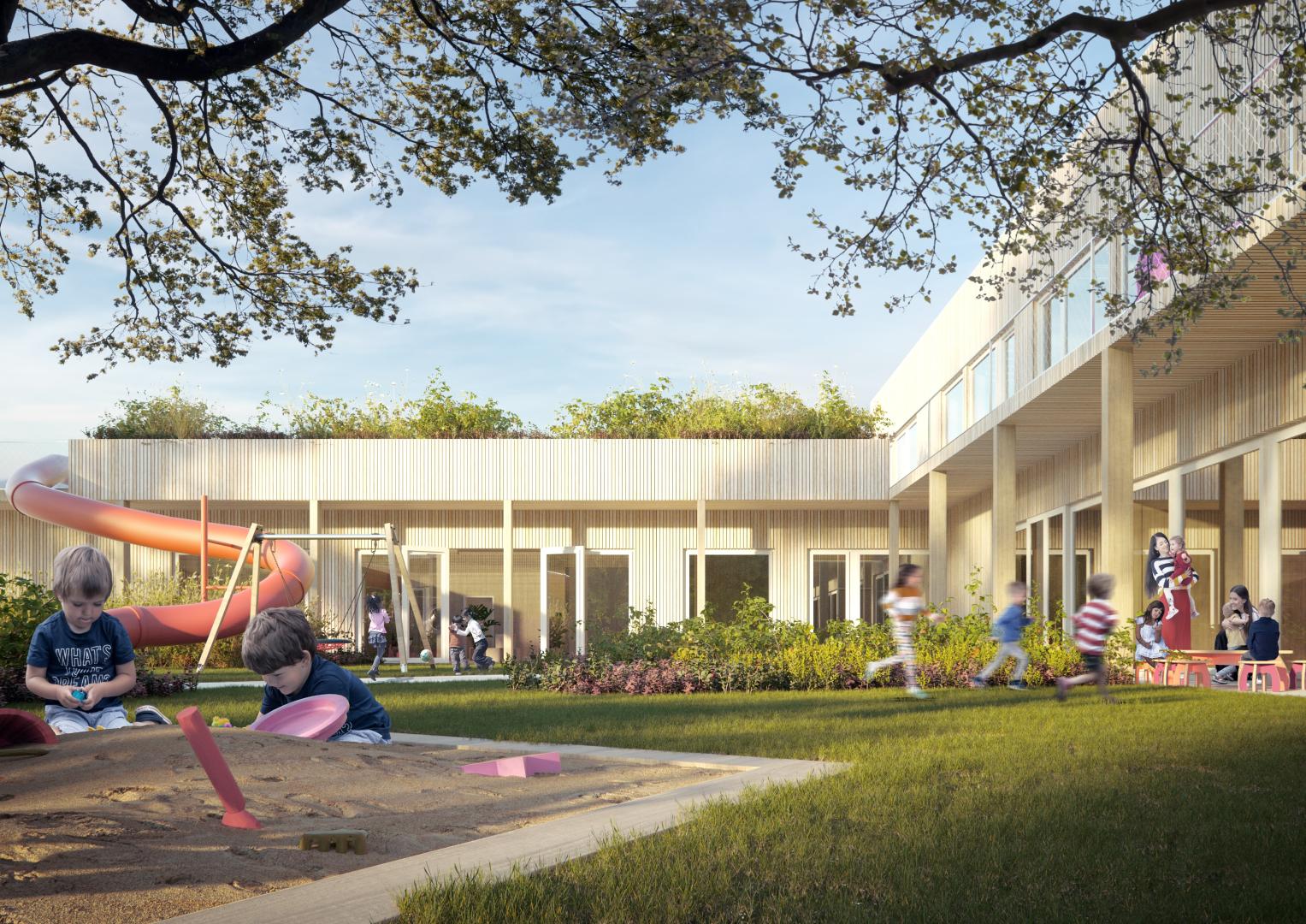 Ansicht Kindergarten